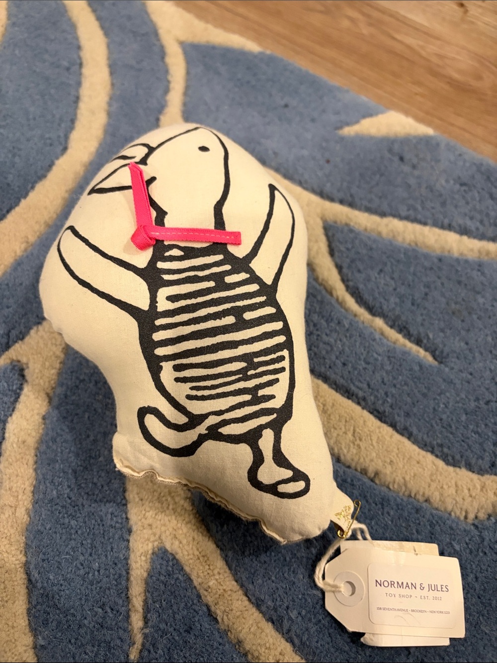 Norman & Jules Plush Piglet Pillow